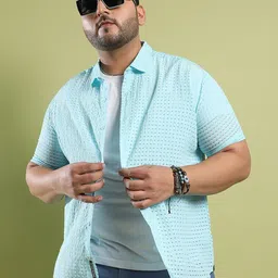 Instafab Plus Plus Size Classic Opaque Casual Shirt-picture-35