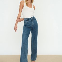 Trendyol Women Blue Jeans-image-61