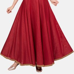 Studio Shringaar Flared Maxi Skirt-15