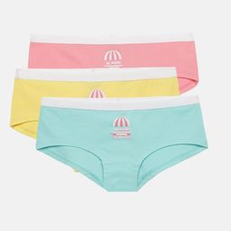 mackly Girls Pack Of 3 Mid-Rise Hipster Briefs-image-29