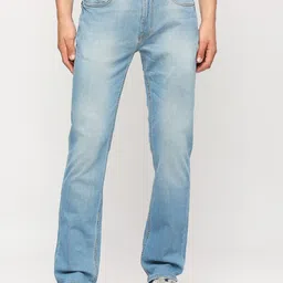 Pepe Jeans Men Mid-Rise Clean Look Heavy Fade Stretchable Jeans-image-20