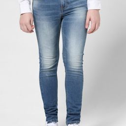 Jack & Jones Junior Boys Slim Fit Heavy Fade Clean Look Stretchable Jeans-picture-26