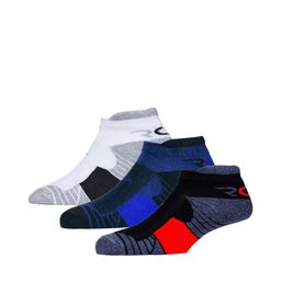 RC. ROYAL CLASS Men Pack of 3 Blue & White Color-Blocked Ankle-Length Socks-55