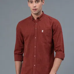 Red Tape Regular Fit Button-Down Collar Casual Shirt-image-6