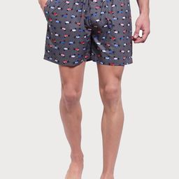Zoiro Men Printed Pure Cotton Boxers-image-22