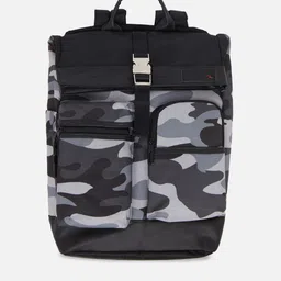 SPYKAR Men Camouflage Nylon Backpacks-13