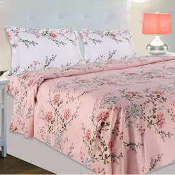haus & kinder Unisex Pink Bedsheets-18