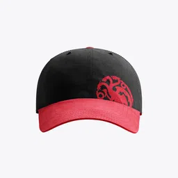 Status Quo Men Black & Red Printed Baseball Cap-image-45