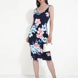 LULU & SKY Floral Printed Sheath Dress-picture-35