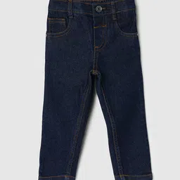 max Boys Mid Rise Clean Look Pure Cotton Jeans-image-4