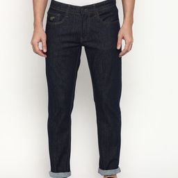 RUG WOODS Men Blue Stretchable Regular Fit Jeans-image-7