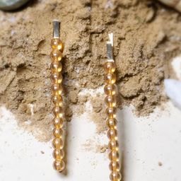 HAIR DRAMA COMPANY Champagne Set of 2 Bobby Pins-image-13