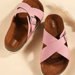 Lavie Women Colourblocked Open teo with Bows Flats-image-68