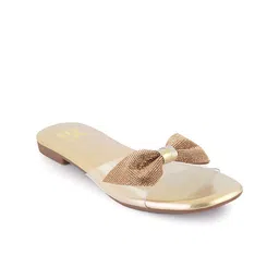 Bella Rosa Women Open Toe Flats with Bows-image-34