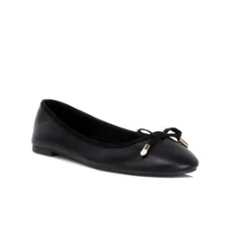 London Rag Round Toe Bow Ballerinas-picture-24