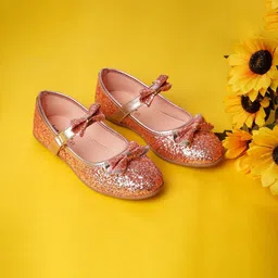 BOYZ N GALZ Girls Embellished Bows Ballerinas Flats-15