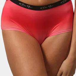 Soie High-Rise Brand Logo Details Boy Shorts Briefs-image-77