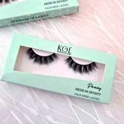 KINGDOM OF LASHES Medium Density Faux Mink Lashes - Penny-27