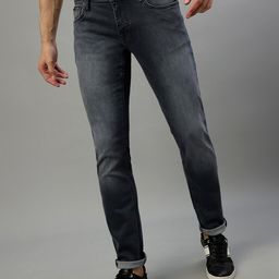 Antony Morato Men Tapered Fit Clean Look Light Fade Stretchable Jeans-image-56