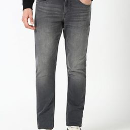Peter England Casuals Men Tapered Fit Heavy Fade Jeans-picture-28