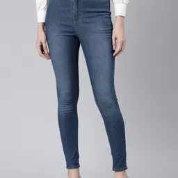 Go Colors Women Slim Fit Light Fade Jeans-image-86