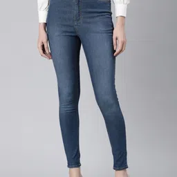 Go Colors Women Slim Fit Light Fade Jeans-image-95