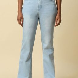 Allen Solly Woman Women Relaxed Fit Light Fade Jeans-image-98