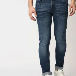 WAIMEA Men Slim Fit Light Fade Mid-Rise Jeans-picture-16