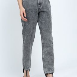 Tokyo Talkies Women Grey Clean look Heavy Fade Cotton Jeans-image-55