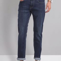 AD By Arvind Men Slim Fit Light Fade Stretchable Jeans-image-53