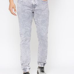 Being Human Men Clean Look Mid Rise Heavy Fade Jogger-image-73