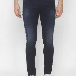 SPYKAR Men Blue Skinny Fit Low-Rise Light Fade Stretchable Jeans-image-67