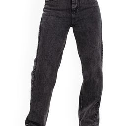BELLE ALLE DENIM Women Straight Fit High-Rise Light Fade Jeans-image-84