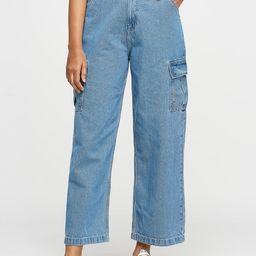 Pepe Jeans Women Straight Fit High-Rise Light Fade Cropped Cotton Clean Look Jeans-picture-14