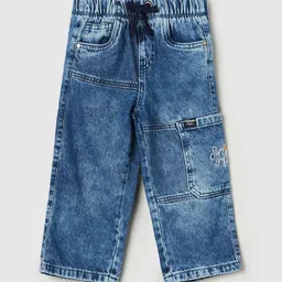 max Boys Heavy Fade Clean Look Pure Cotton Jeans-image-99