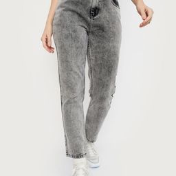 max Women Cotton Heavy Fade Cropped Mid-Rise Jeans-image-32