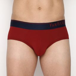 Van Heusen Men Solid 4 Way Stretch Body Defining Fit Briefs IHIQBR1STR30007-9