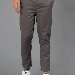 Red Tape Men Solid Skinny Fit Chinos Trousers-image-36