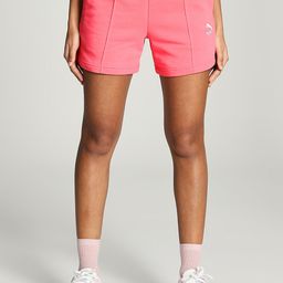 Puma Women Classics Pintuck Regular Fit Shorts-image-67