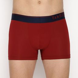 Van Heusen Men Solid 4 Way Stretch Body Defining Fit Trunks IHIQTR1STR30047-11