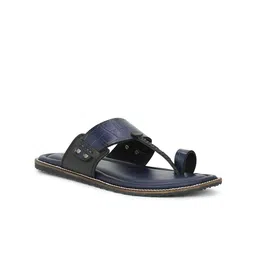 PRIVO by Inc.5 Men Blue Printed Slip-On-30