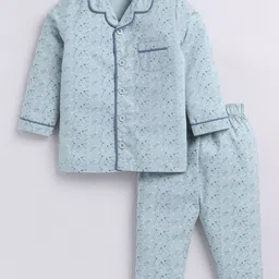 BABY GO Kids Printed Cotton Night suit-43