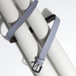 Jack & Jones Men Grey Leather Belt-image-38
