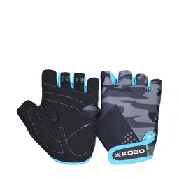 KOBO Women Synthetic Weight Lifting Fitness Gym Hand Gloves-49