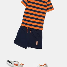 Jockey Boys Mid-Rise Shorts With Side Pockets-image-47