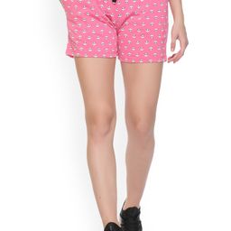 Colors and Blends Women Printed Training or Gym Shorts-image-44