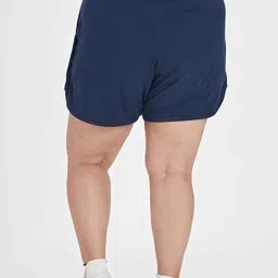 SPIRIT ANIMAL Women Plus Size Mid Rise Cotton Sports Shorts-image-99