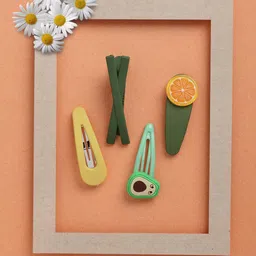 VOGUE PANASH Women Set of 4 Tic Tac Hair Clip-64