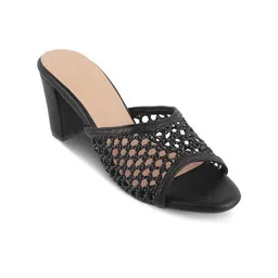 Tresmode Miko Textured Block Heels-55