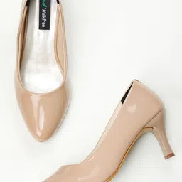 Walkfree Pointed Toe Kitten Heel Pumps-39